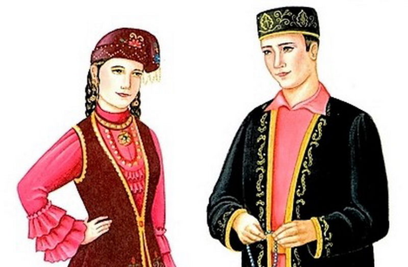 Татарское национальное платье